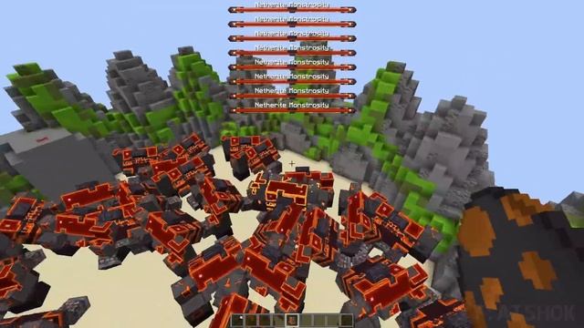 SuperCat Vs All Minecraft Bosses,Wither Storm,Herobrine,SuperDog,Hydra - Minecraft Mob Battle