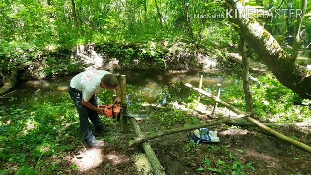 Строим беседку в лесу смотреть онлайн