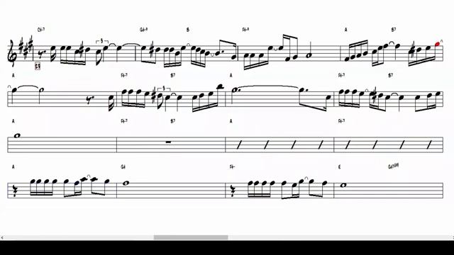 Um Amor Puro - Djavan 1999 (Sax Alto Eb) _Partitura playback_ ( 360 X 640 ) смотреть онлайн