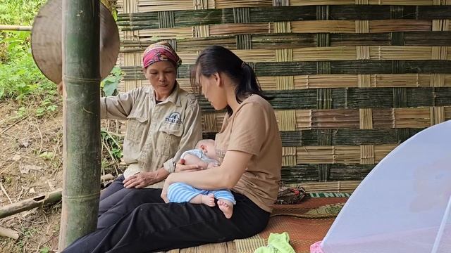 The Single Mother Met A Kind Landowner Who Helped And Completed The Bamboo House. Ly Vy Ca