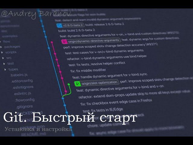 Git. Быстрый старт #2. Установка #Git (#Linux, #macOS, #Windows) #Install Git