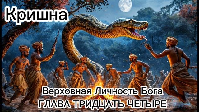 ГЛАВА ТРИДЦАТЬ ЧЕТЫРЕ
Освобождение Видьядхары и расправа с демоном Шанкхачудой смотреть онлайн