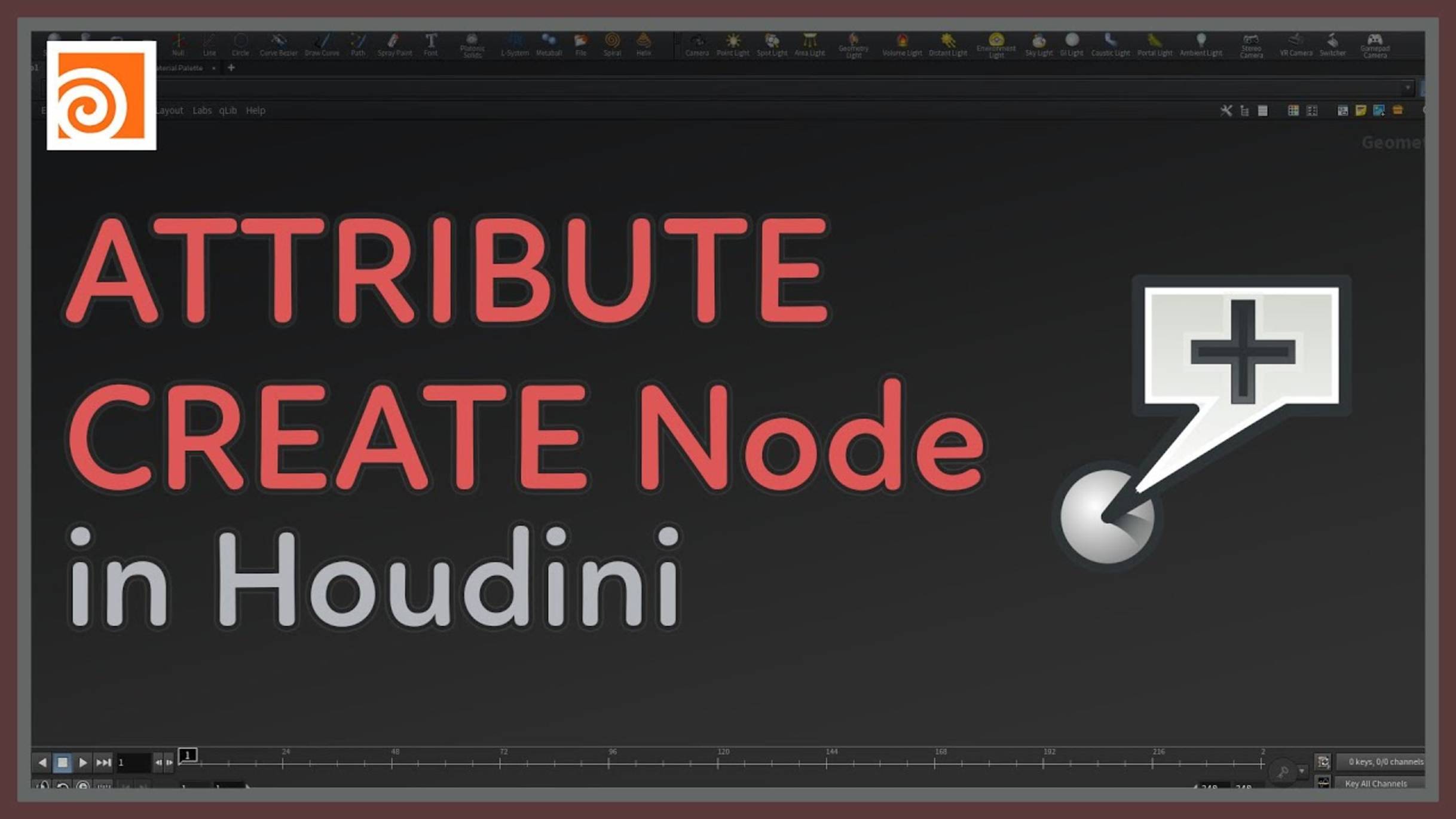 49 The Attribute Create Node in Houdini смотреть онлайн
