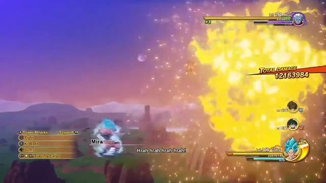 Dragon Ball Z Kakarot - Part 88 Mira Vs Super Saiyan Blue Goku and Vegeta смотреть онлайн