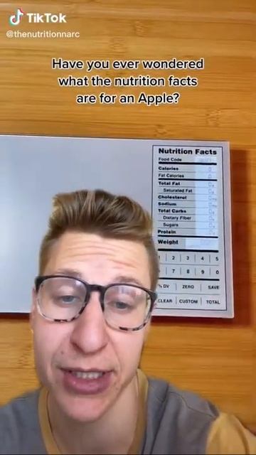 THE NUTRITION FACTS OF AN APPLE смотреть онлайн