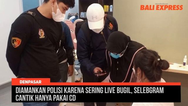 Diamankan Polisi Karena Sering Live Tanpa Busana, Selebgram Cantik Hanya Pakai CD смотреть онлайн