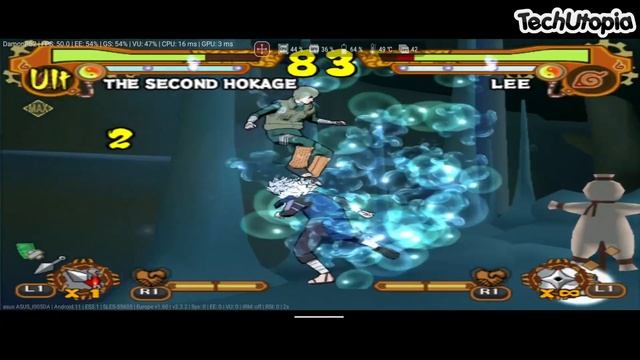 ROG 5 Naruto Shippuden: Ultimate Ninja 5/4 DamonPS2 Pro emulator Android/Snapdragon 888 gaming test смотреть онлайн