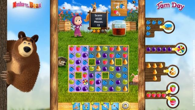 Game Jam Day Masha and The Bear Guide level 136 смотреть онлайн
