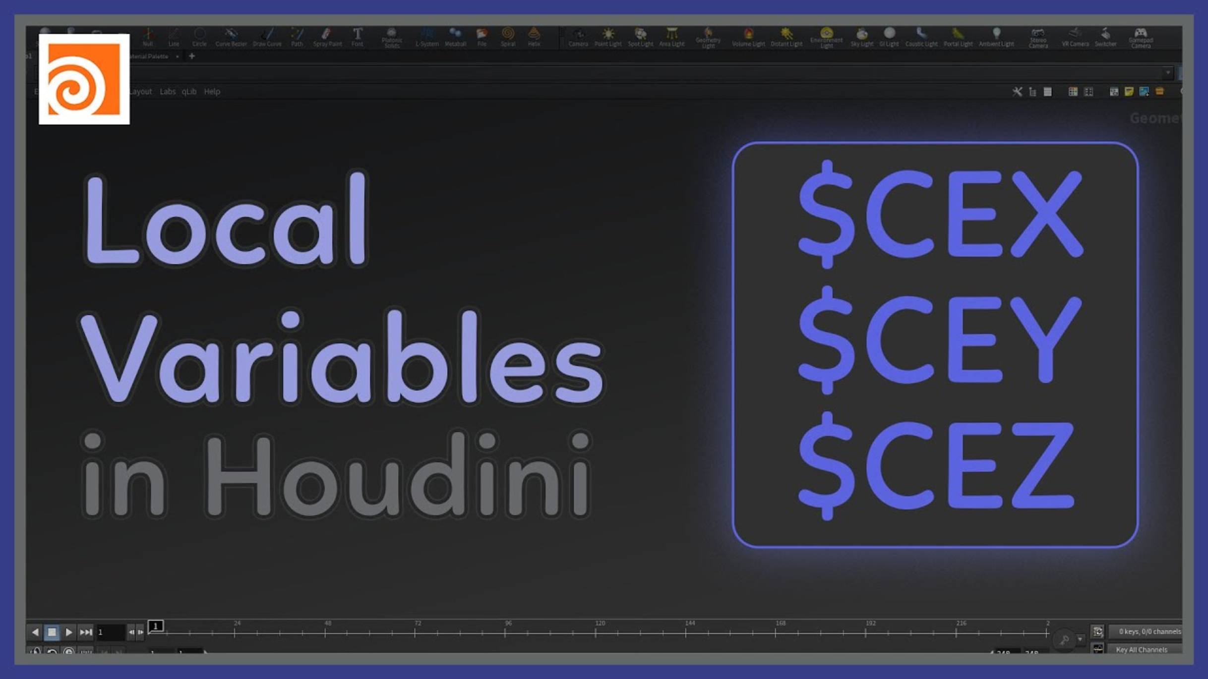 73 Local Variables in Houdini смотреть онлайн
