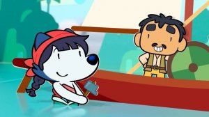 A LULLABY FOR THE SUN ☀️ Lupin's Tales 🐺 Fairy Tales Stories | Cartoon for kids