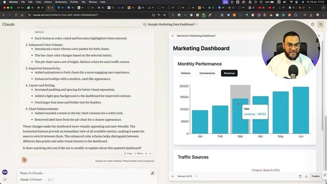 Create Interactive Dashboards in Minutes with Claude AI | No Coding Required! смотреть онлайн