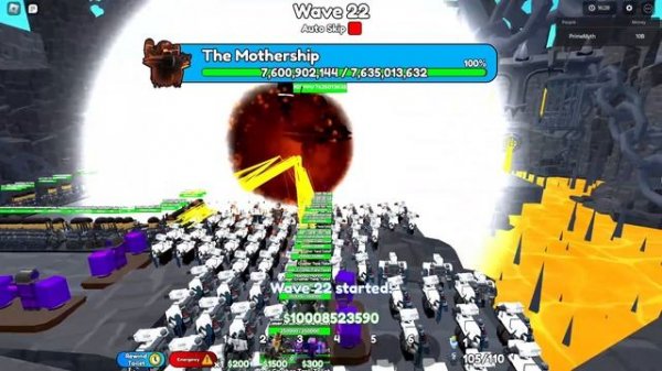 100 NEW ENGINEER CAMERAMAN vs MOTHERSHIP ASTRO BOSS... in Toilet Tower Defense