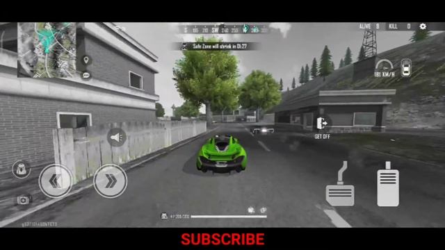 McLaren Cyber Neon Free Fire Car Speed Ability Test | Top Speed New Car смотреть онлайн