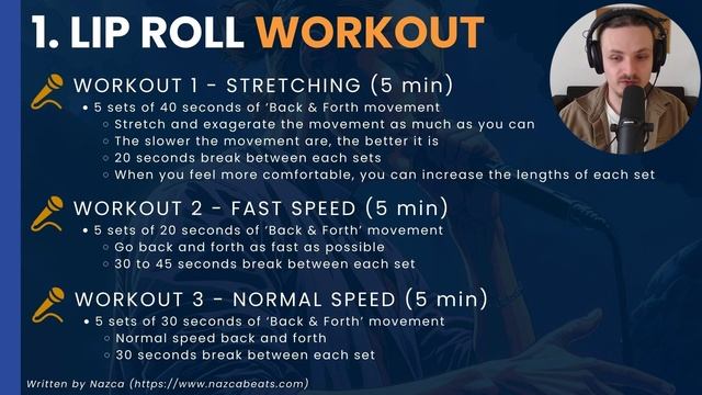Lip Roll & Hollow Lip Roll Beatbox Tutorial - How To Beatbox + Workout смотреть онлайн