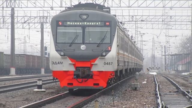 ЭД4М-0487 станция Малоярославец смотреть онлайн
