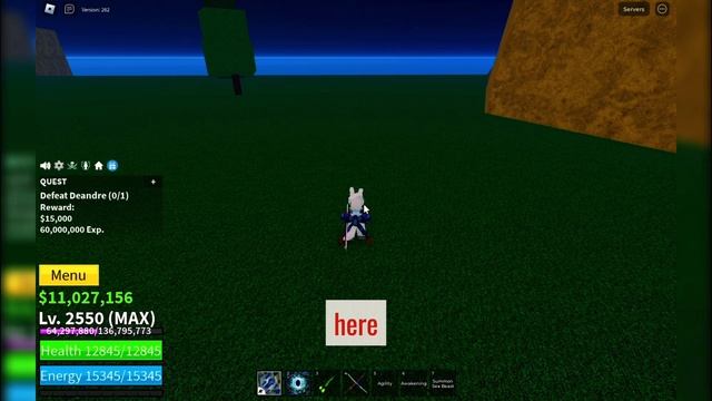 All Deandre Spawn Locations In Hydra Island Of Bloxfruits