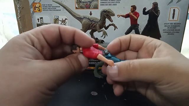 Jurassic World Dominion Extreme Damage Owen And Velociraptor Blue Pursuit Pack Toy Review GONE WRON смотреть онлайн