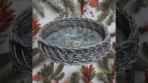 Подносы из ротанга