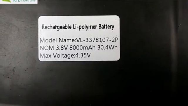 Laptop Battery For Irbis NB12 VL-3378107-2P 3.8V 8000MAH 30.4WH New and Original смотреть онлайн