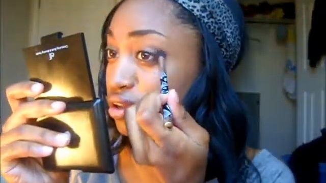 How to: Simple Kuronba Gyaru Make up! смотреть онлайн