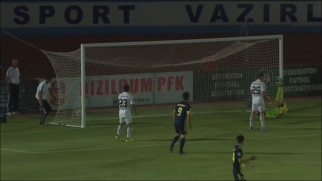 Coca Cola Superliga, 6-tur: Qizilqum - Paxtakor 0:2 смотреть онлайн