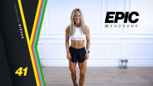 Caroline Girvan - QUINTESSENTIAL Quads and Calves Workout | EPIC Endgame Day 41