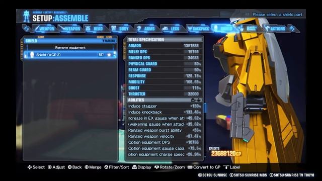 Gundam Breaker 3 custom build Revolver Ocelot смотреть онлайн