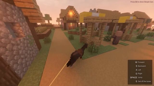 AKU SIKSA MANUSIA MENGGANTIKAN VILLAGER MINECRAFT JADI KUDA !!! смотреть онлайн