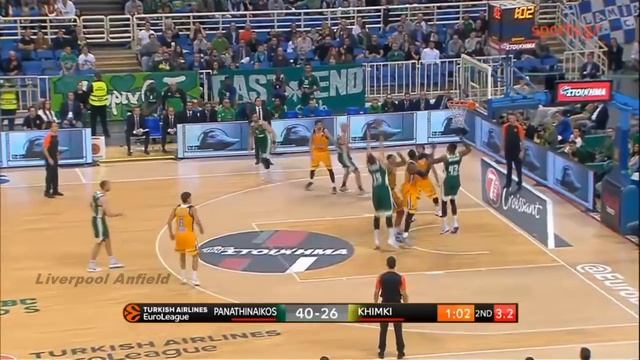 Παναθηναϊκός - Χίμκι 93-65 Euroleague 7η αγ. {14.11.2017} смотреть онлайн