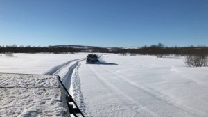 Странник в снегу