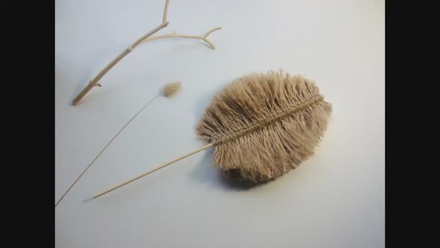 Лист из джута. Бюджетный декор своими руками, смотреть онлайн