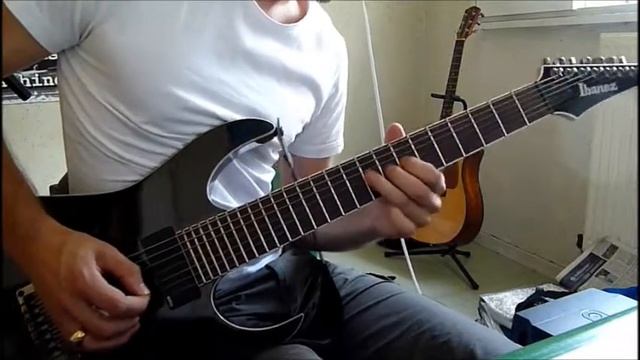 Trivium - Torn Between Scylla and Charybdis (first riffs cover) смотреть онлайн