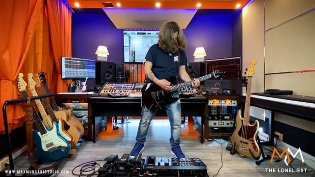 Måneskin (THE LONELIEST) - Line 6 Helix - Guitar Cover by Max Mungari смотреть онлайн