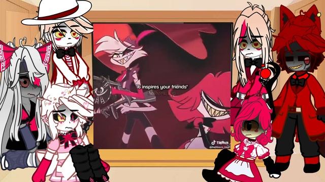 HAZBIN HOTEL React To ALASTOR ANGST || Gacha Reacts (Inspired) ❤ смотреть онлайн