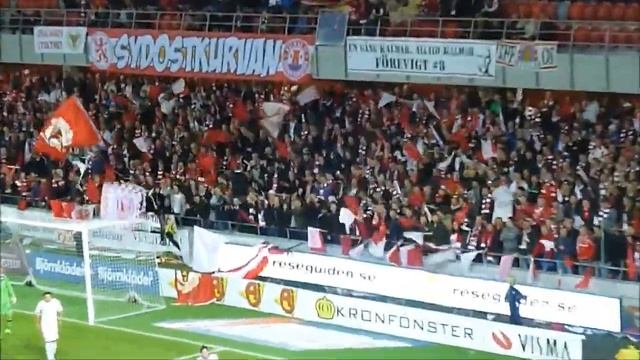 Östers IF- Kalmar FF 24.09.2013 Choreo/Support смотреть онлайн