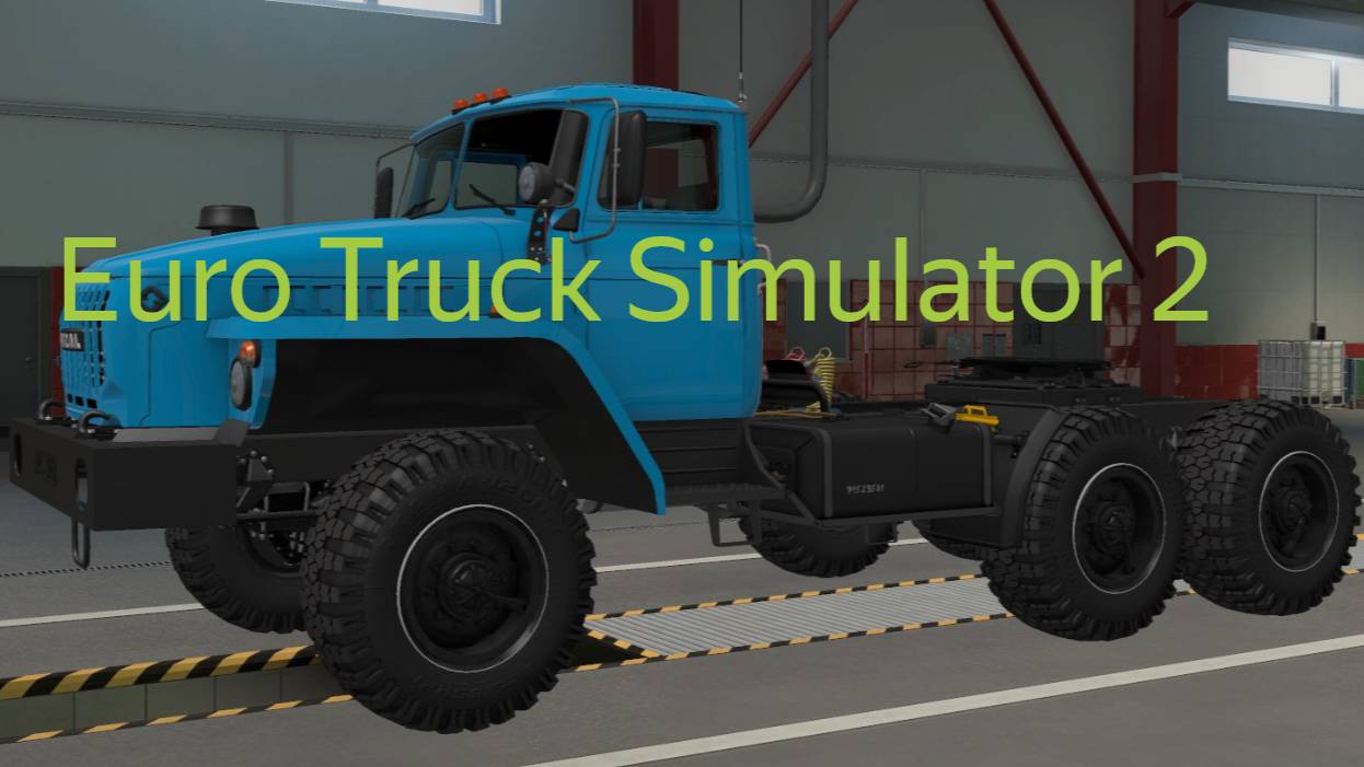 №21. Euro Truck Simulator 2.Покатушки зимой по Русским дорогам на УРАЛЕ смотреть онлайн