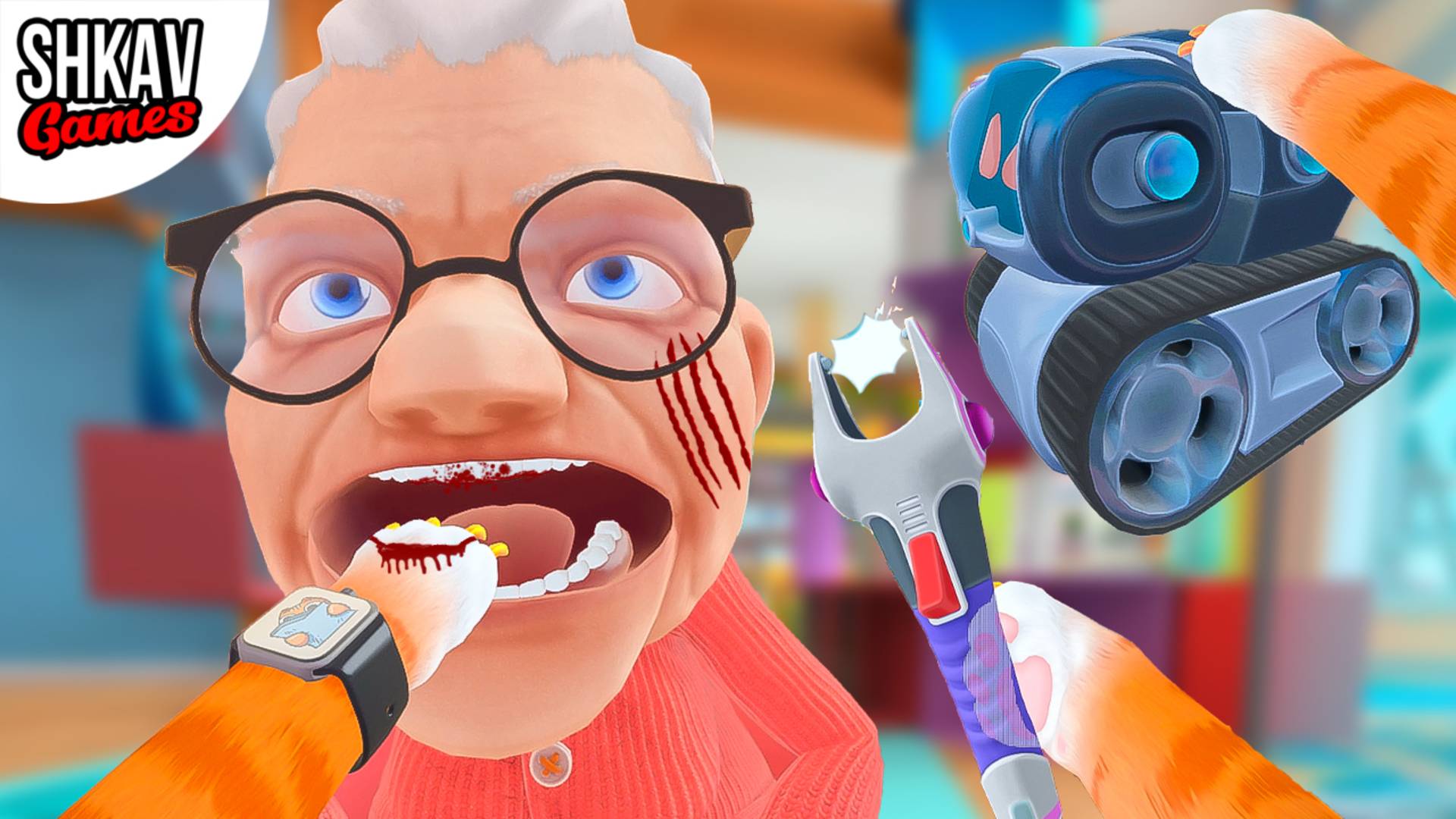 ЦЕЛЫЙ ЧАС КОТА И БАБКИ!!! 10-15 серии I AM CAT в одном большом видео! смотреть онлайн