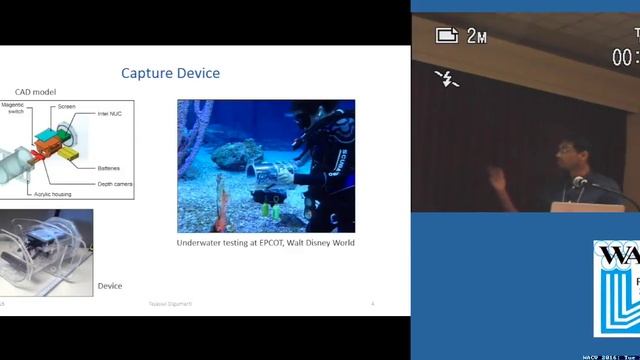 Underwater 3D capture using Low-cost Commecial Depth Cameras смотреть онлайн