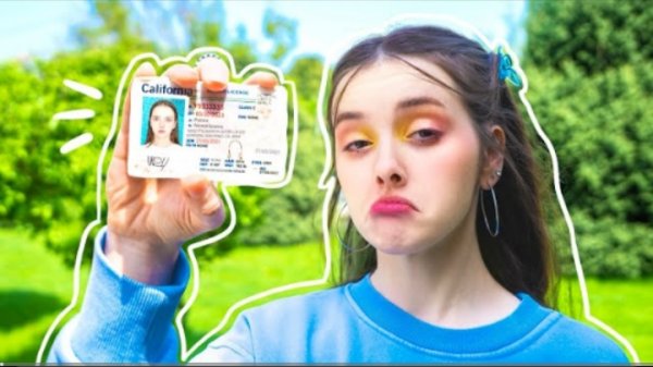 [не Вэлл] Сдала на ВОДИТЕЛЬСКИЕ ПРАВА в АМЕРИКЕ 🇺🇸