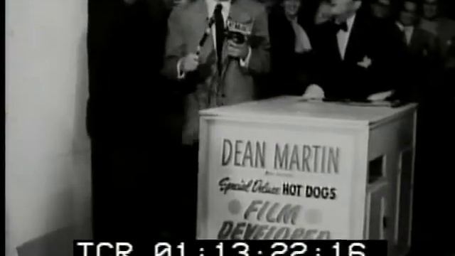 Jerry Lewis Opens his Camera Shop on Vine Street with Dean Martin & George Jessel 1950 смотреть онлайн