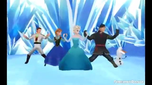 Frozen Gangnam Style! смотреть онлайн