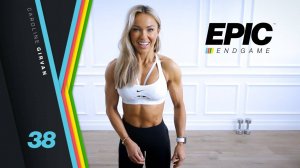 Caroline Girvan - AMAZING Arms and Abs Workout with Dumbbells | EPIC Endgame Day 38