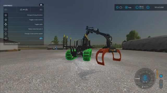 FS22 Ponsse Bison Active Fram New mod for June 20 смотреть онлайн