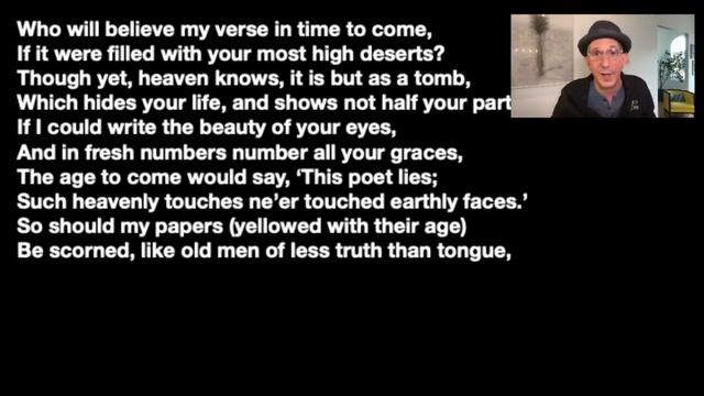 Thinking Shakespeare Live: Sonnets! (July 21, 2020) смотреть онлайн
