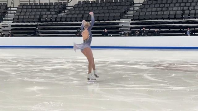 Amber Glenn Cranberry Cup Free skate score 120.74 смотреть онлайн