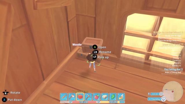 Made a fishing rod ~My time at portia~ walkthrough part 4 ( no commentary ) смотреть онлайн