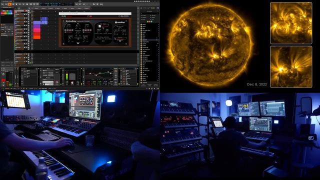 State Azure Solar Flux  Full Improvised Ambient Set