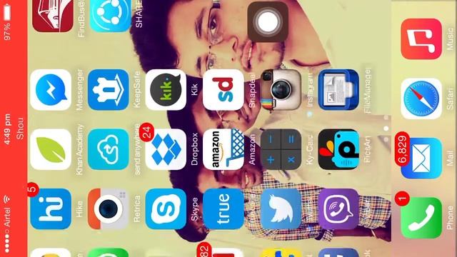 iOS app for hiding photos videos etc., for free, no jailbreak смотреть онлайн