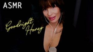 ASMR - Мамочка Ами целует тебя на ночь в губы и произносит чувственный шёпот