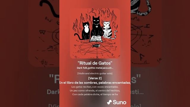 "Ritual de Gatos" / Suno IA / suno.com/@djduanchito смотреть онлайн